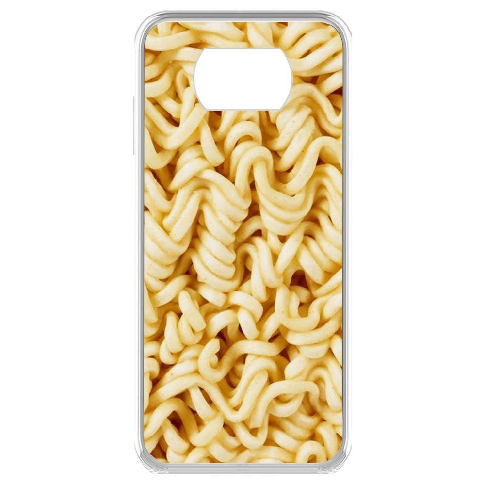 

Чехол-накладка Krutoff Clear Case Дошик для Poco X3, Прозрачный