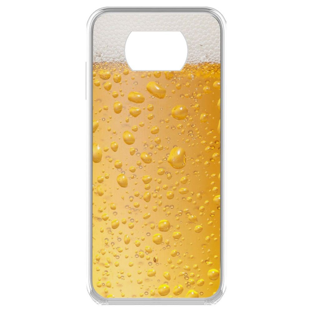 

Чехол-накладка Krutoff Clear Case Пенное для Poco X3 Pro, Прозрачный