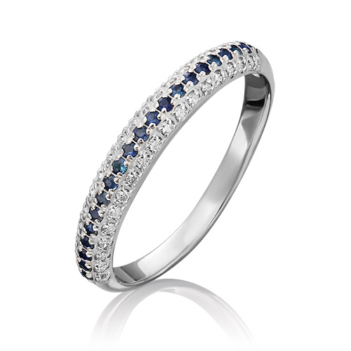 

Кольцо из золота р. 18 PLATINA jewelry 01-1479-00-101-1120-30, бриллиант, 01-1479-00-101-1120-30