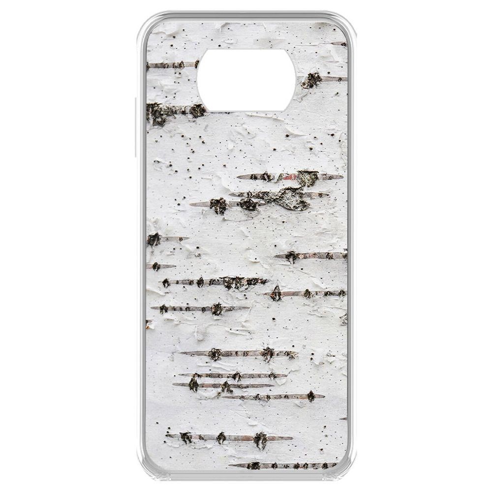 

Чехол-накладка Krutoff Clear Case Березка для Poco X3 NFC, Прозрачный