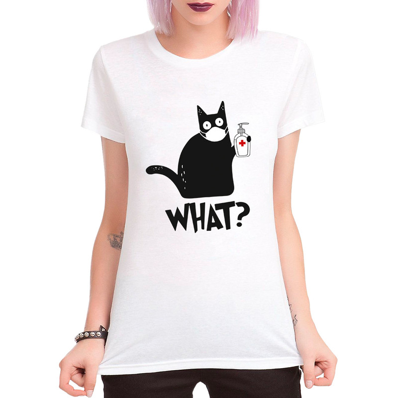 

Футболка женская Dream Shirts Котик На Карантине белая XS, Белый, Котик На Карантине