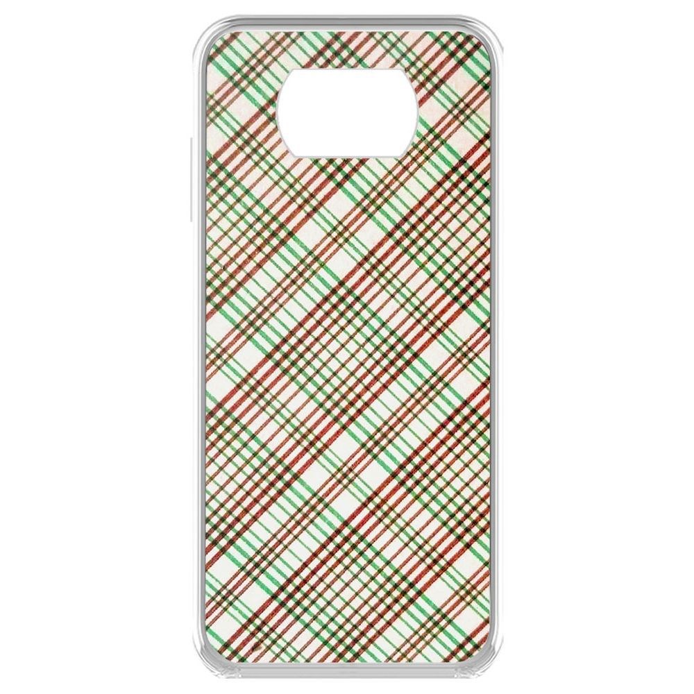 

Чехол-накладка Krutoff Clear Case Рубашка карты для Poco X3 NFC, Прозрачный