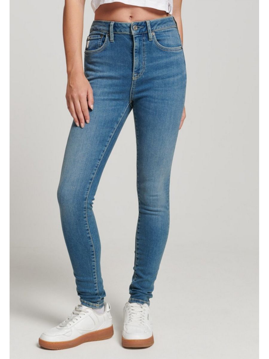 

Джинсы женские Superdry SU221N04P синие 27, Синий, SU221N04P