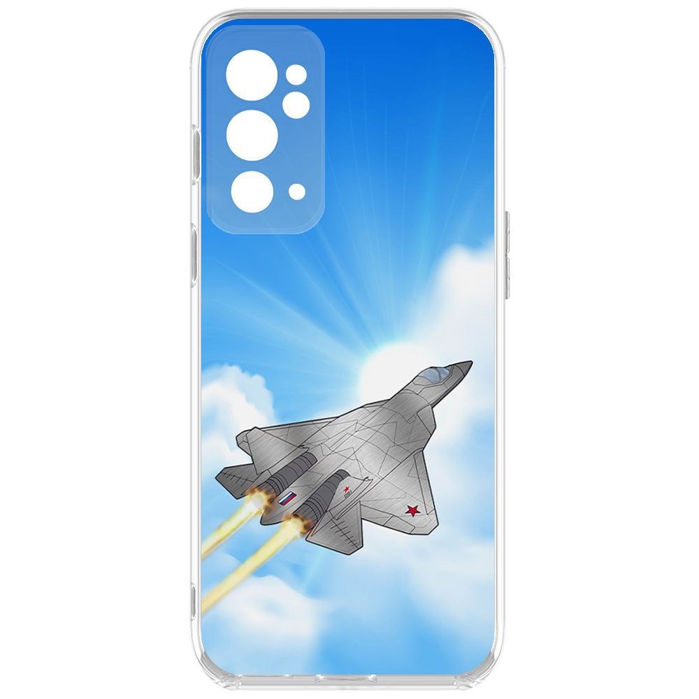 

Чехол-накладка Krutoff Clear Case СУ-57 для OnePlus 9RT, Прозрачный