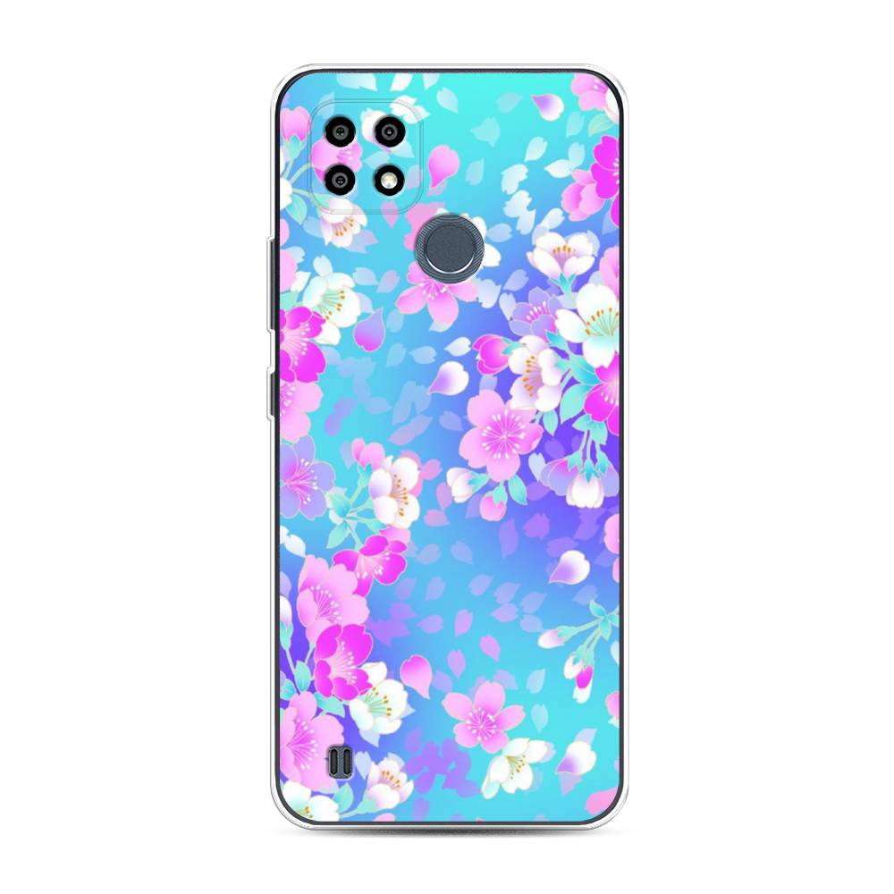 

Чехол Awog на Realme C21Y/C25Y "Яблоневые цветы", Разноцветный, 256850-8