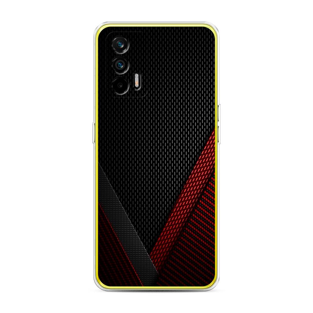 

Чехол Awog на Realme Q3 Pro "Красный карбон", Разноцветный, 256550-3
