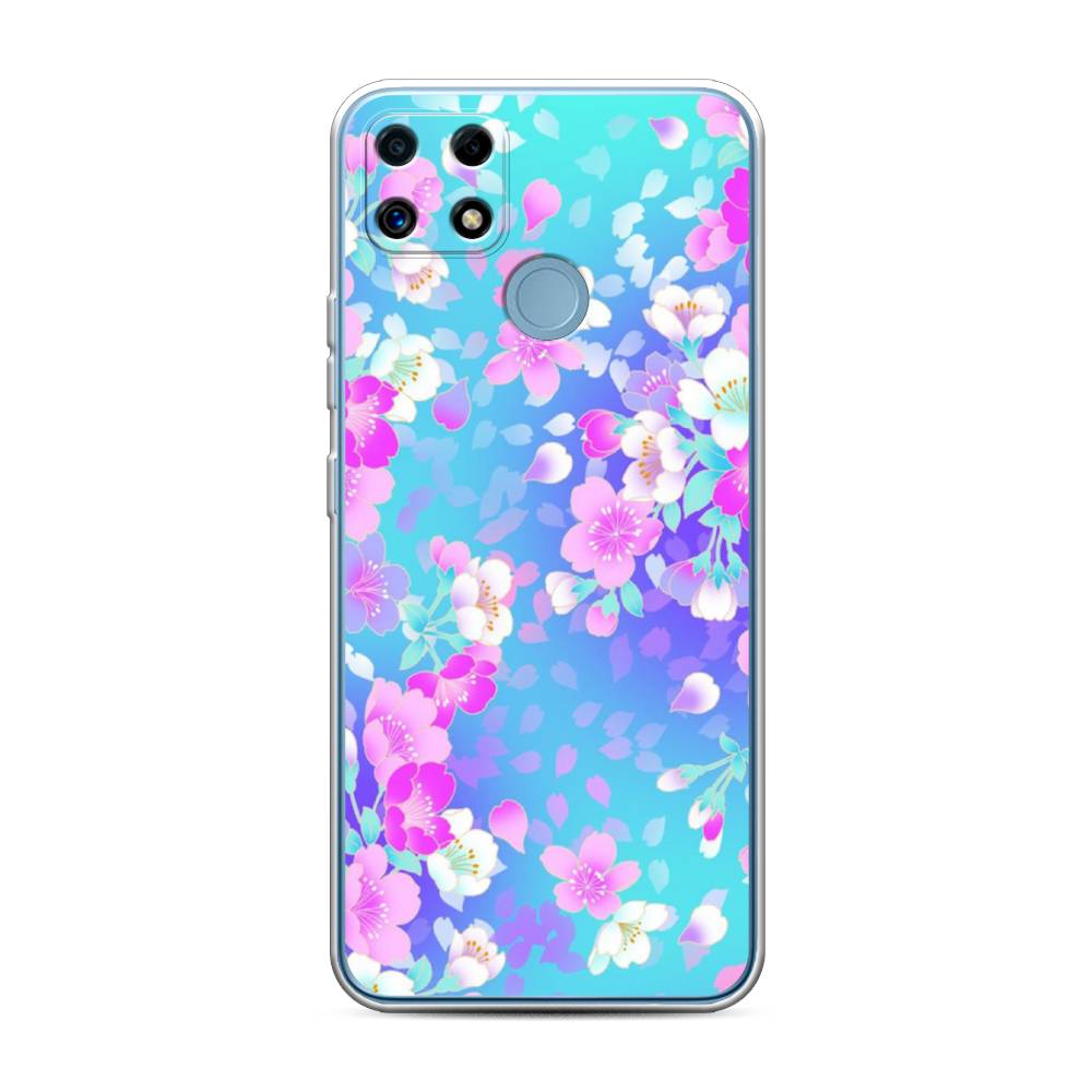 

Чехол Awog на Realme C25/C25s "Яблоневые цветы", Разноцветный, 256950-8