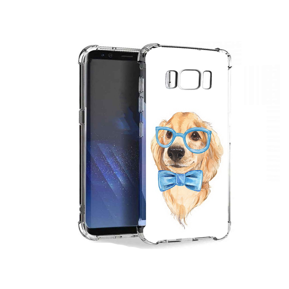

Чехол MyPads Tocco для Samsung Galaxy S8+ Собака интеллигент, Tocco