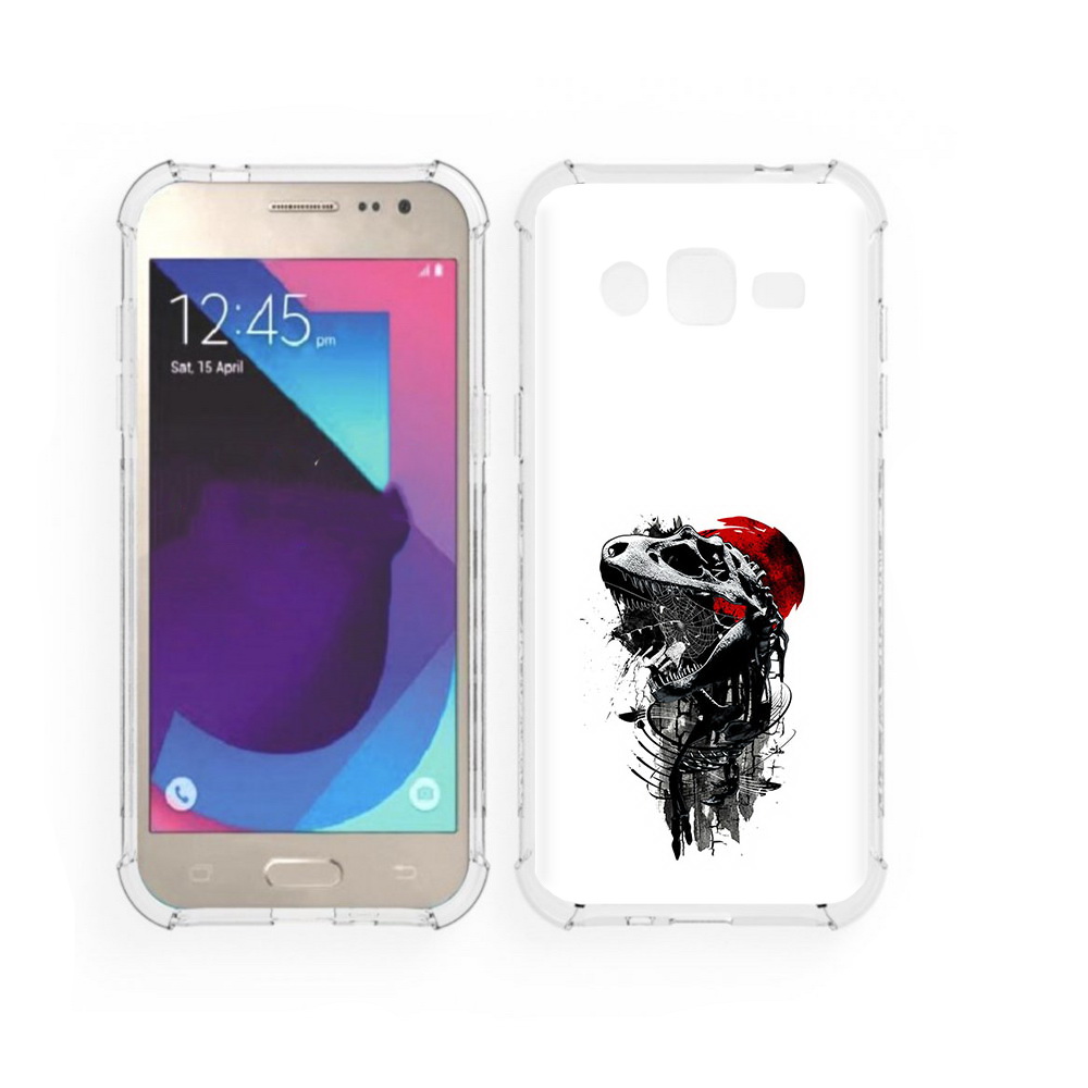 

Чехол MyPads Tocco для Samsung Galaxy J2 вымерший динозавр (PT226924.572.284), Прозрачный, Tocco