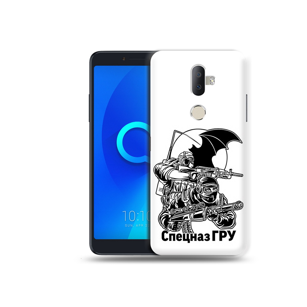 

Чехол MyPads Tocco для Alcatel 3V спецназ гру, Прозрачный, Tocco