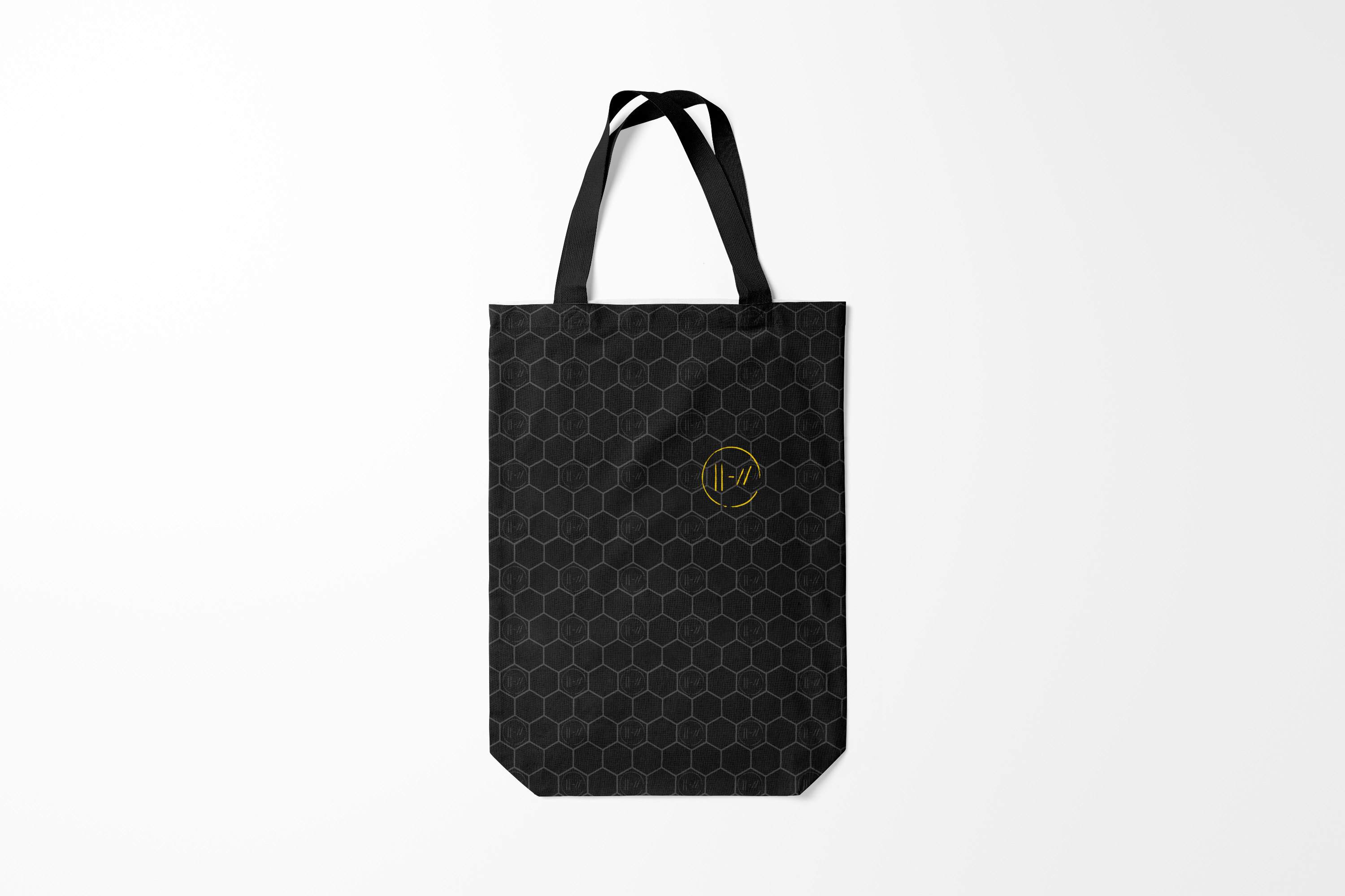 

Сумка шoппер унисекс Burnettie Twenty one pilots TOP, черный, Twenty one pilots TOP