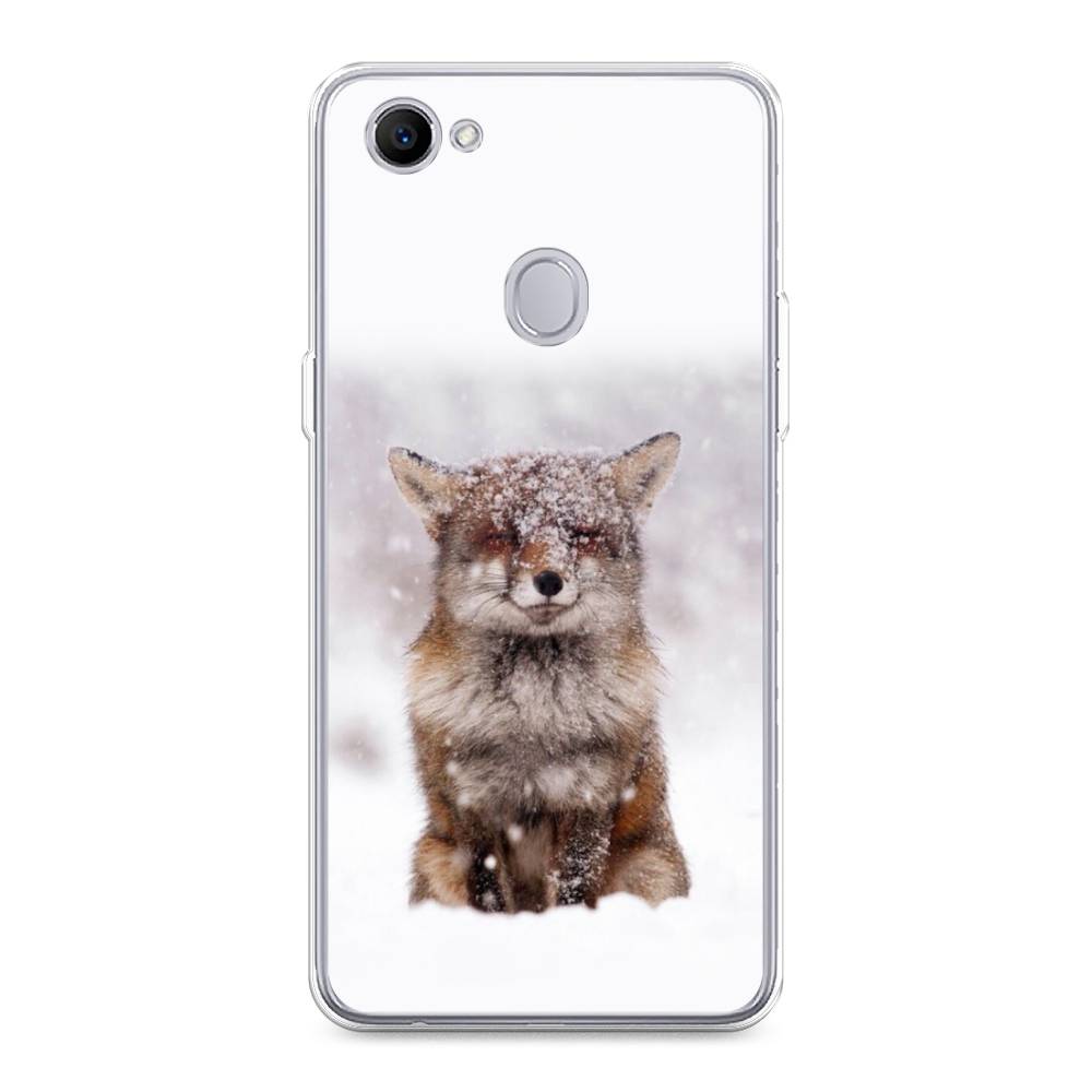 

Чехол для Oppo F7 "Зимняя лиса", Белый;серый;коричневый, 250350-1