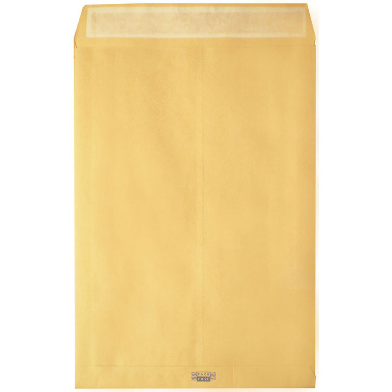 

Пакет Крафт B4стрип Largepack250х353х40 120г 200шт/уп/6306, Бежевый