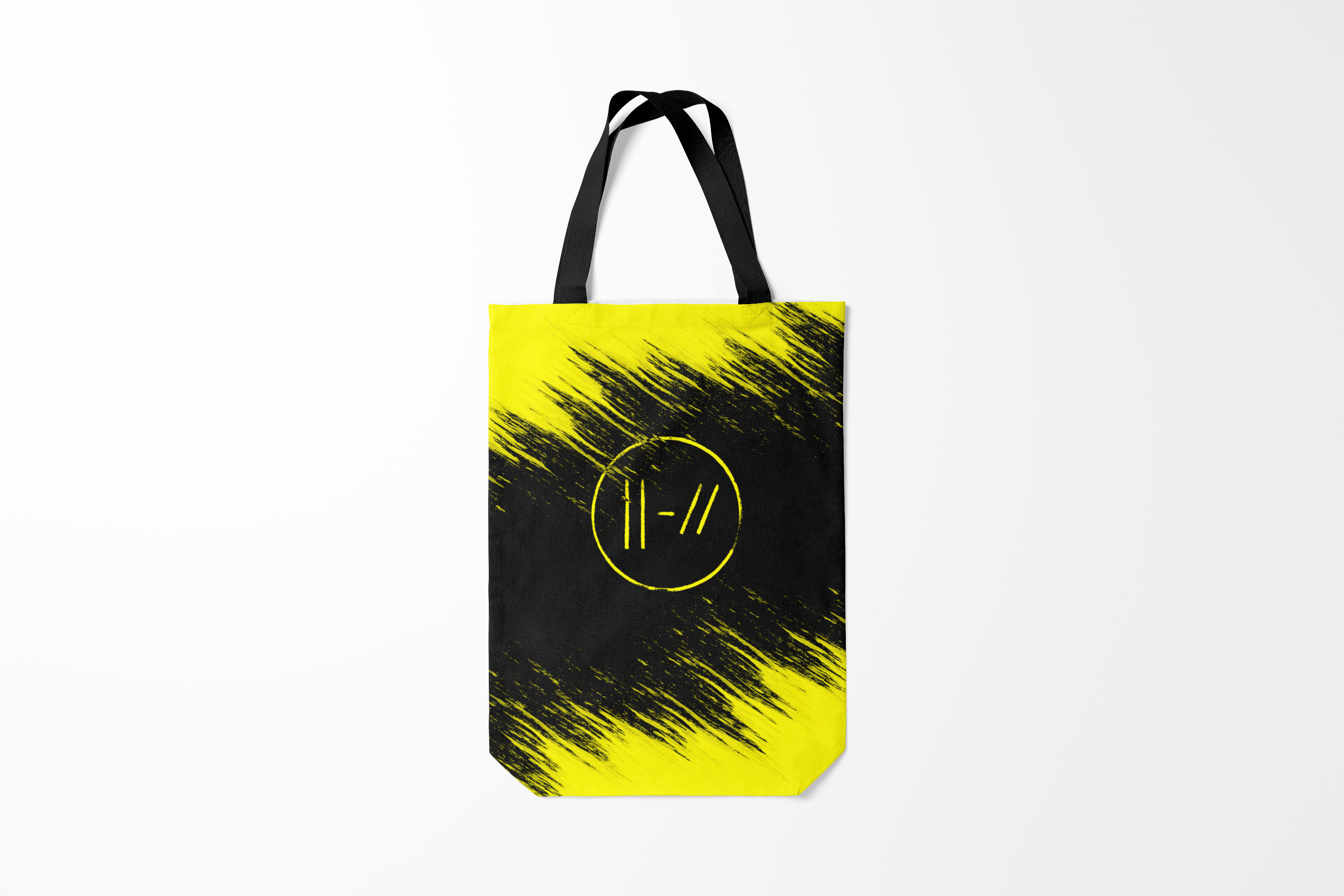 

Сумка шoппер унисекс Burnettie Twenty one pilots 5, черный, Twenty one pilots 5