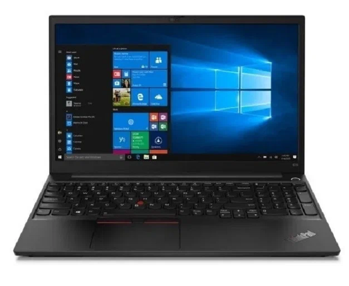 фото Ноутбук lenovo thinkpad e15 черный (20tes37q00)