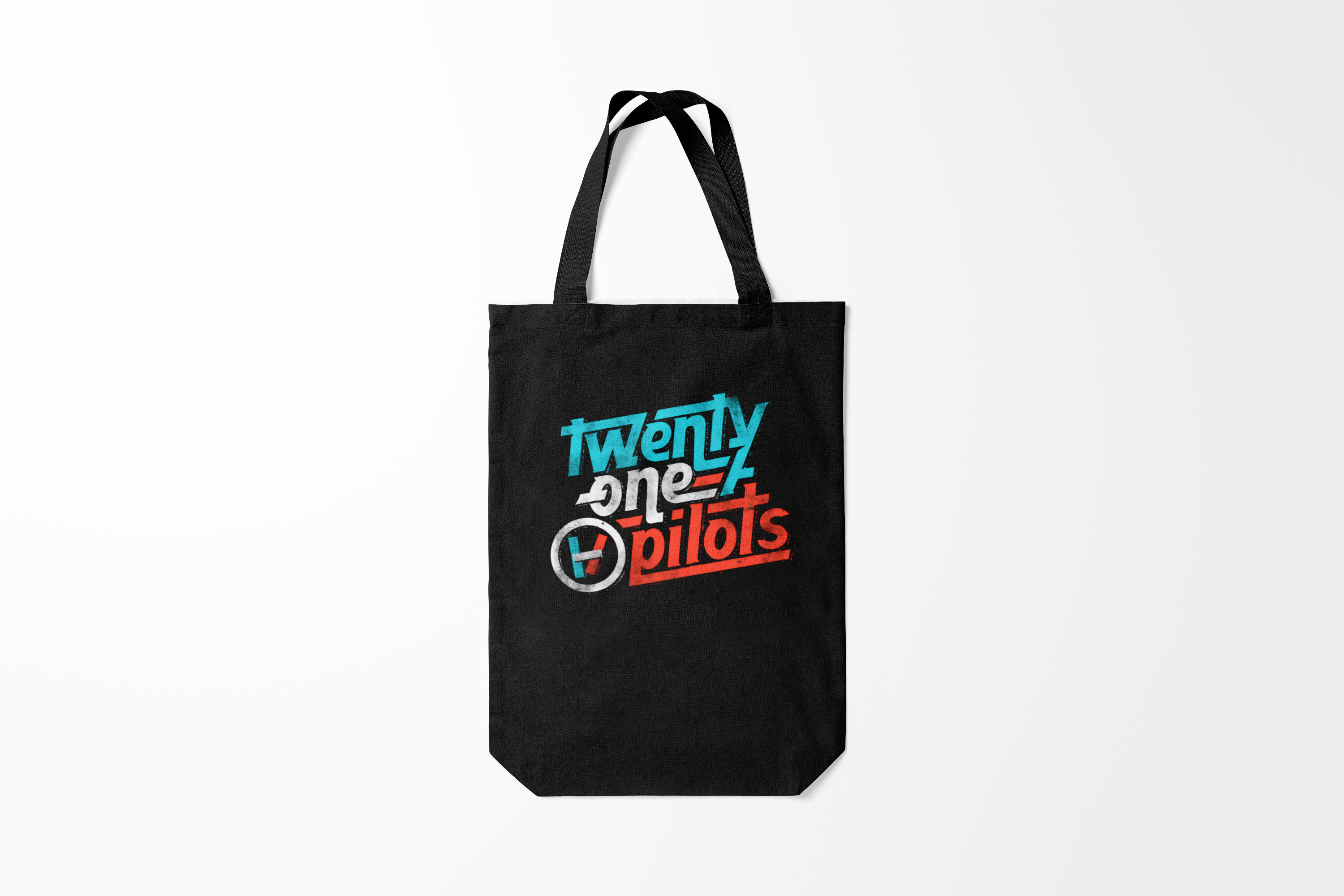 

Сумка шoппер унисекс Burnettie Twenty one pilots, черный, Twenty one pilots