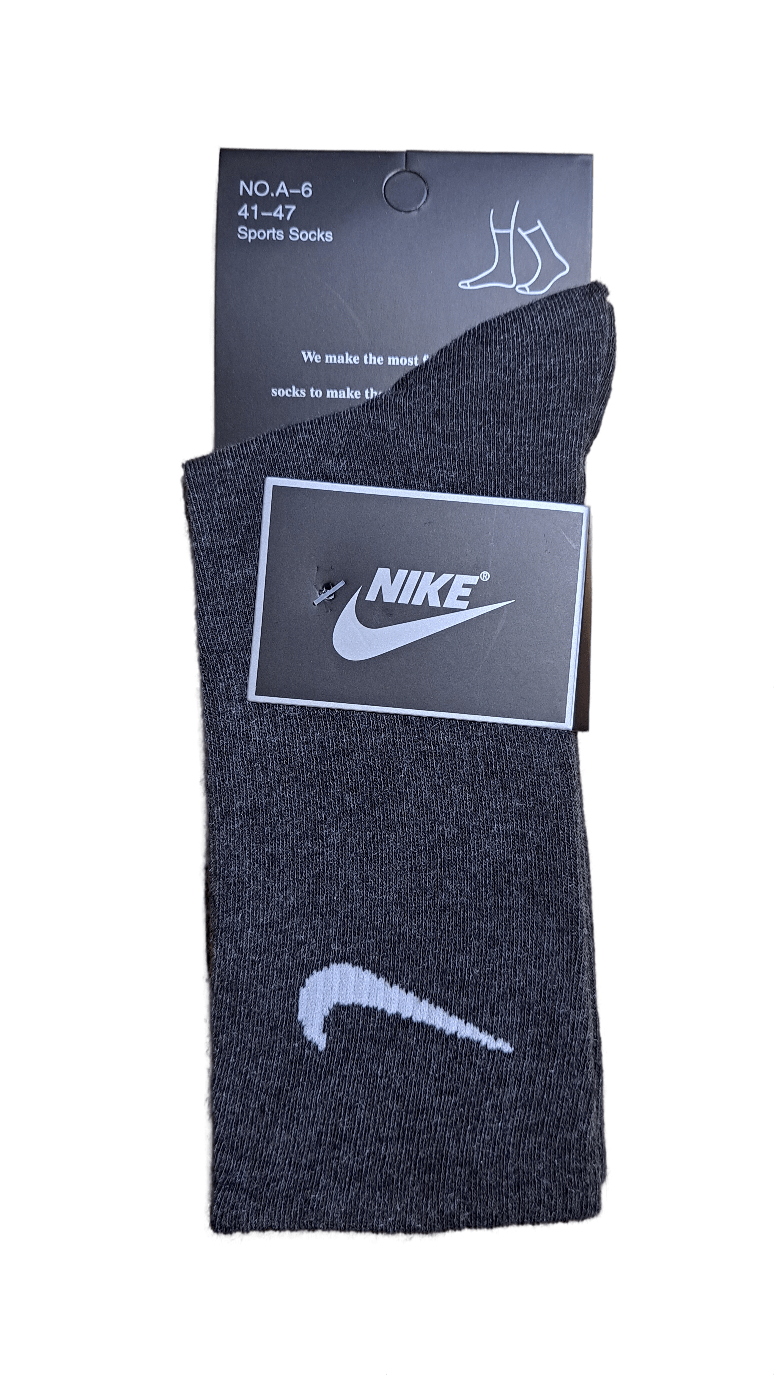 Носки женские Nike N-A-6__1-(DG) серые one size