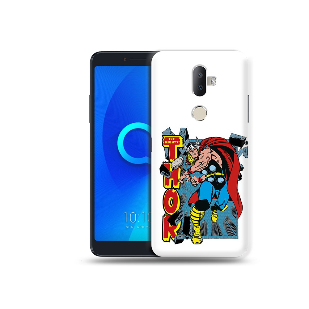 

Чехол MyPads Tocco для Alcatel 3V тор комикс, Прозрачный, Tocco