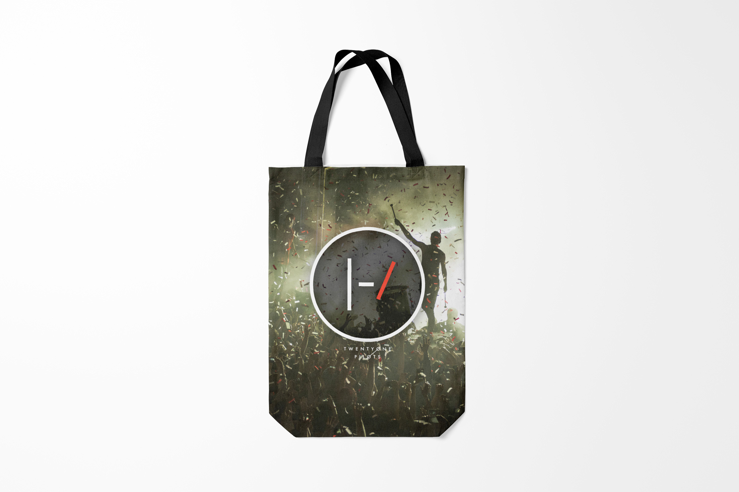 

Сумка шoппер унисекс Burnettie Twenty one pilots, черный, Twenty one pilots