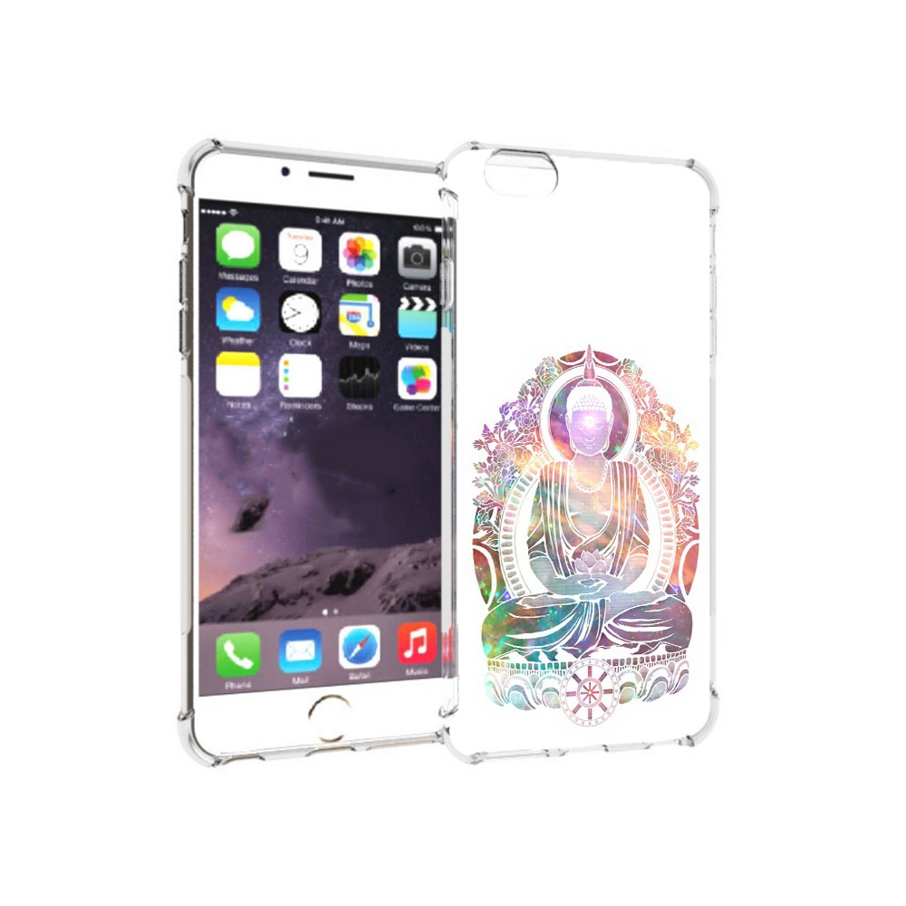 

Чехол MyPads Tocco для Apple iPhone 6 Plus умный мужчина абстракция, Прозрачный, Tocco