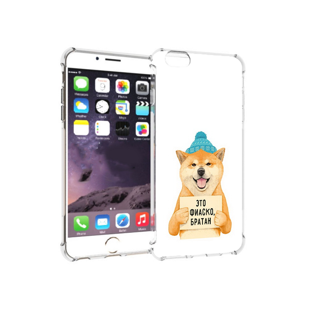 

Чехол MyPads Tocco для Apple iPhone 6 Plus фиаско, Прозрачный, Tocco