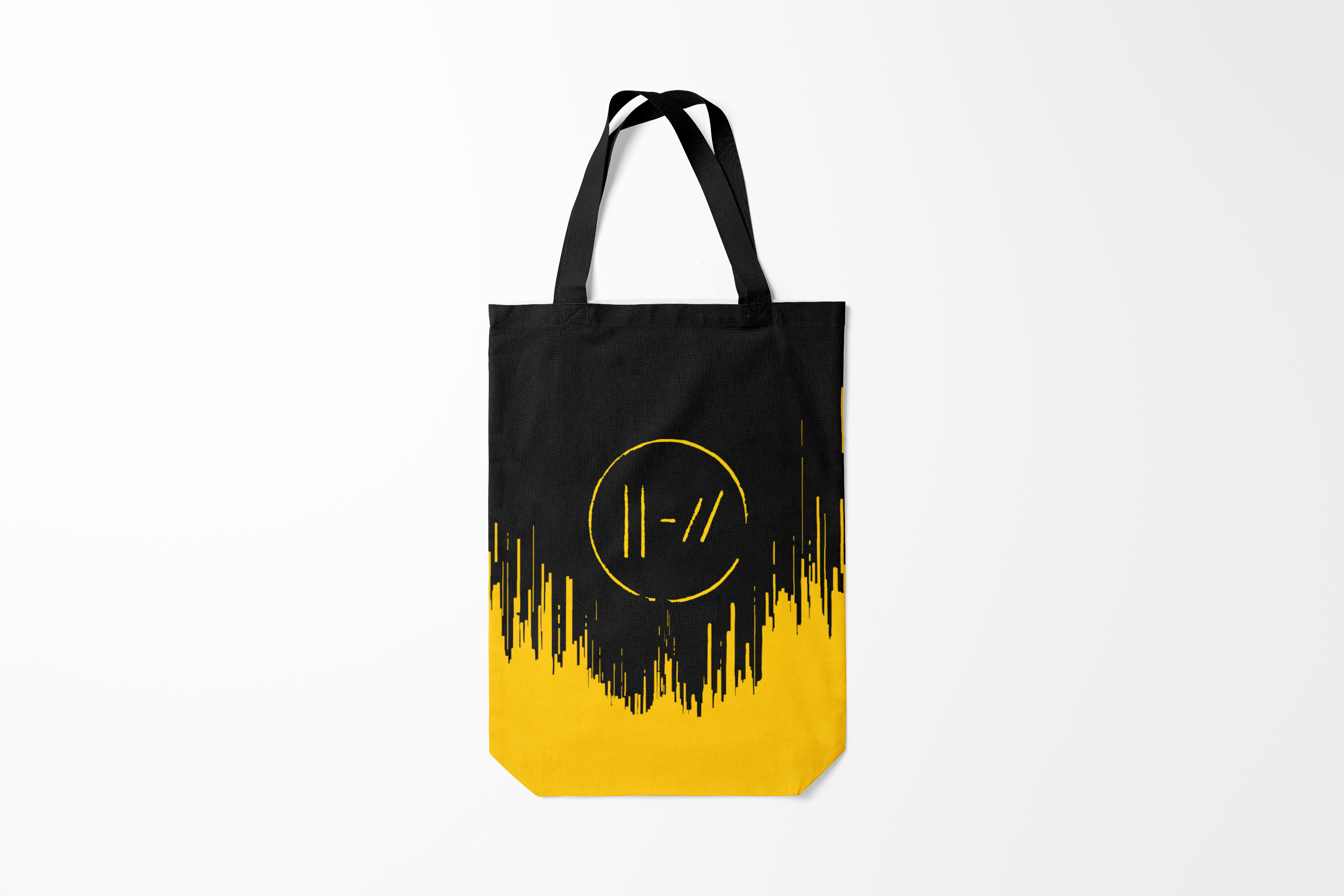 

Сумка шoппер унисекс Burnettie Twenty one pilots, черный, Twenty one pilots