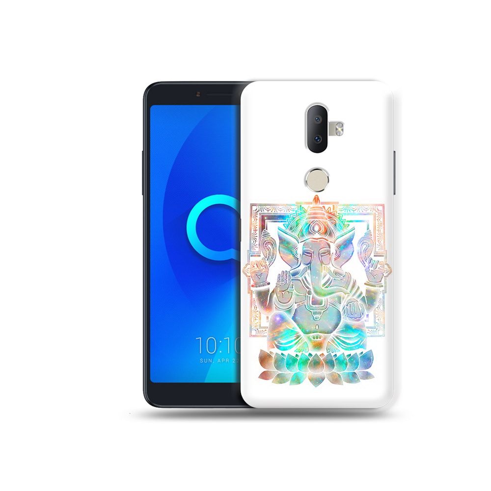 

Чехол MyPads Tocco для Alcatel 3V умный слон, Прозрачный, Tocco