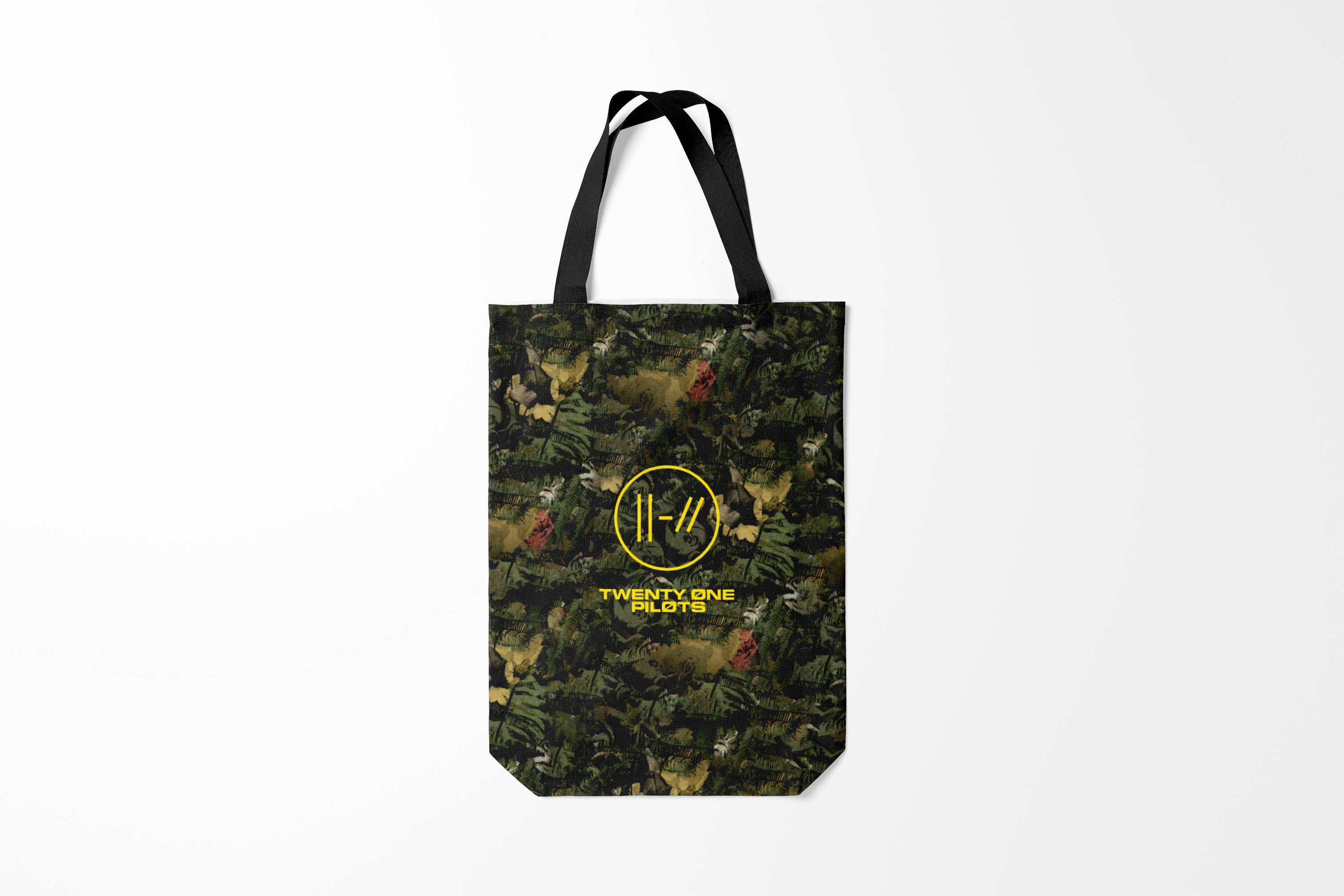 

Сумка шoппер унисекс Burnettie Twenty one pilots, черный, Twenty one pilots