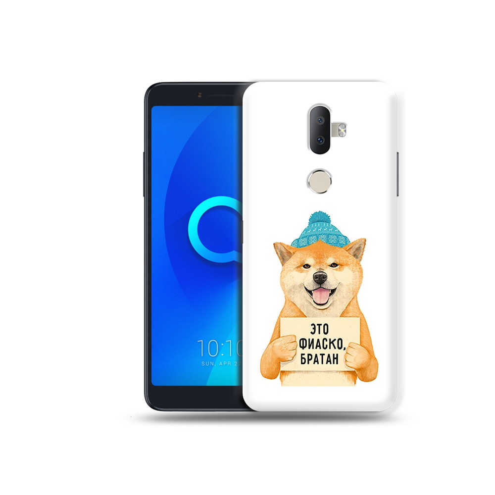 

Чехол MyPads Tocco для Alcatel 3V фиаско, Прозрачный, Tocco