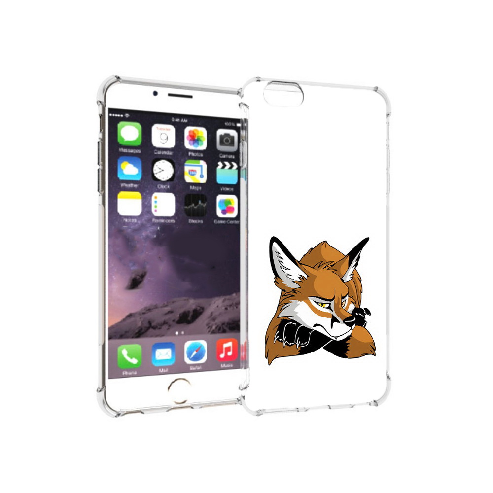 

Чехол MyPads Tocco для Apple iPhone 6 Plus фокс, Прозрачный, Tocco
