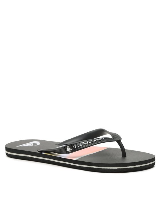 

Вьетнамки мужские Quiksilver AQYL101317 черные 43 EU, Черный, AQYL101317