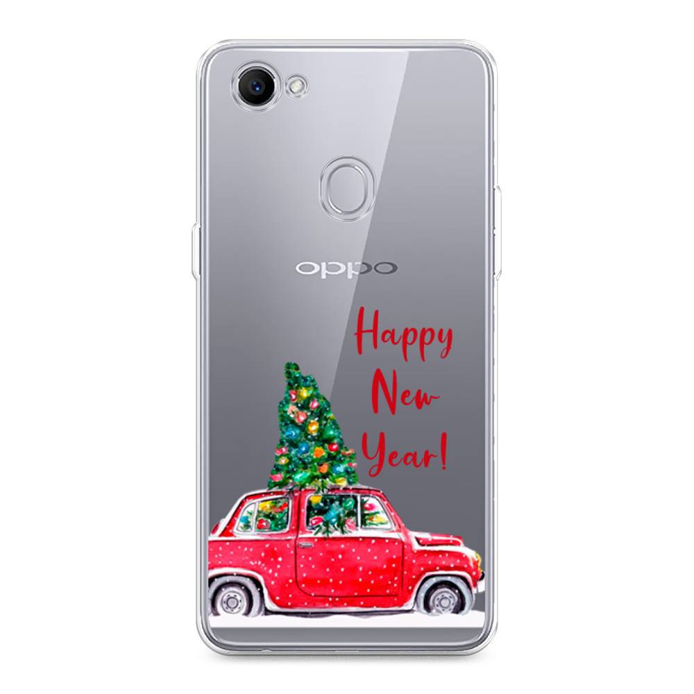 

Чехол для Oppo F7 "Happy New Year", Красный;зеленый, 250350-5
