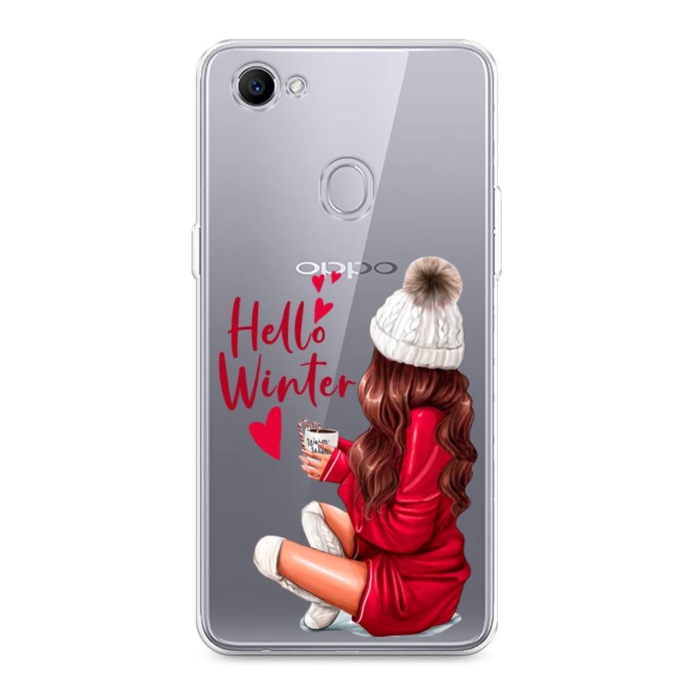 

Чехол для Oppo F7 "Hello winter", Красный;белый;коричневый, 250350-5