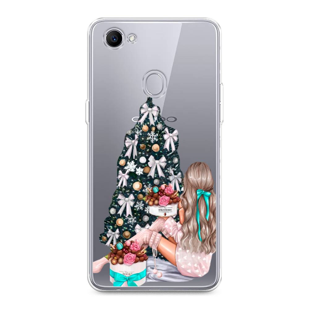 

Чехол для Oppo F7 "New Year", Зеленый;бежевый;голубой, 250350-5