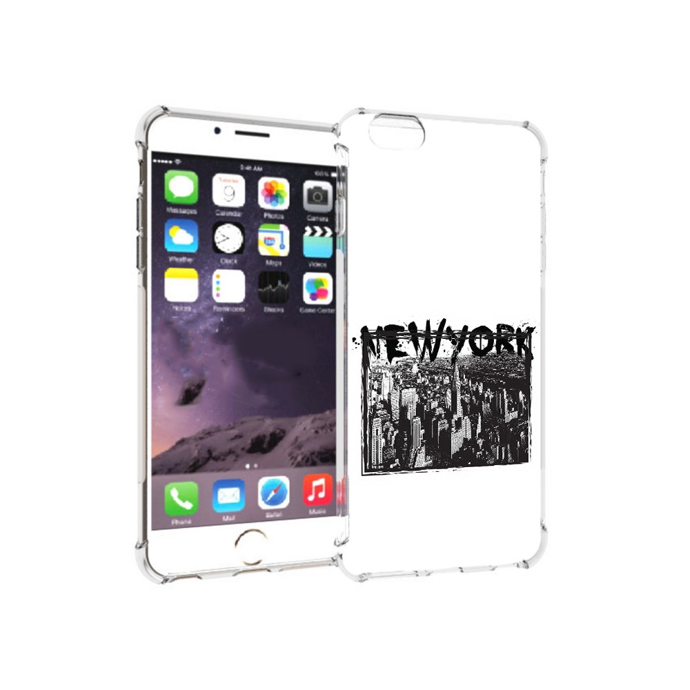 

Чехол MyPads Tocco для Apple iPhone 6 Plus че, Прозрачный, Tocco