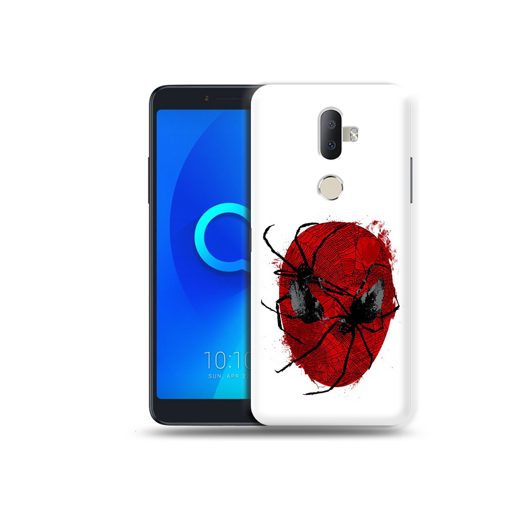 

Чехол MyPads Tocco для Alcatel 3V человек паук, Прозрачный, Tocco