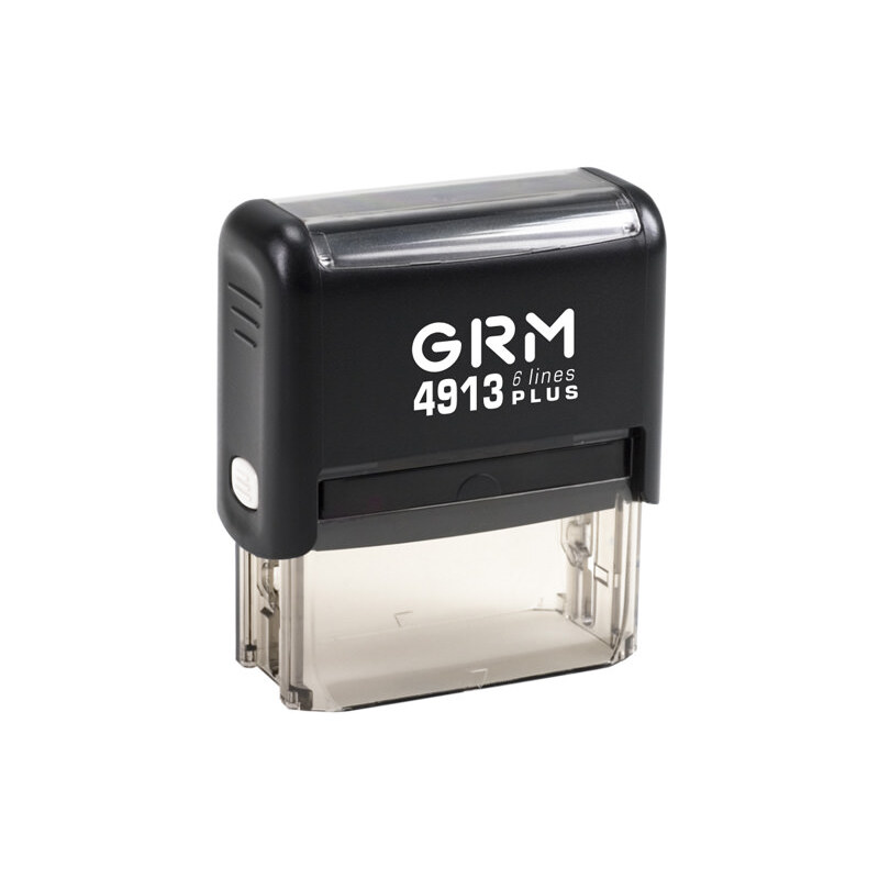 GRM 4913 Plus. Оснастка для штампа 59х23мм чёрный корпус