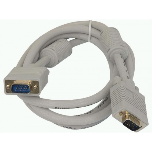 

Кабель OEM VGA-VGA vga 20м VVG6460_VGA_HD15MF-2F_20M, Белый, VGA 15m/15f 20.0м
