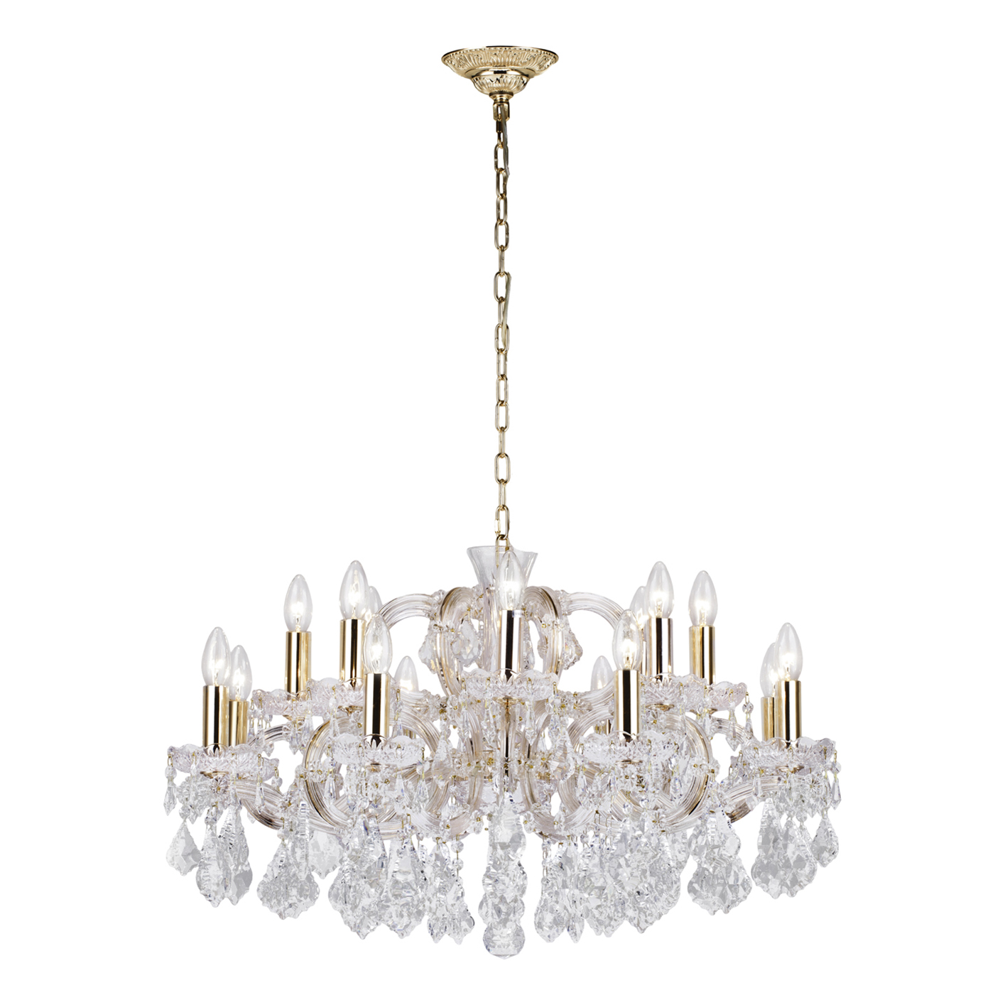 

Люстра Dio D'Arte Diamante E 1.1.16.600 G Е14 золото