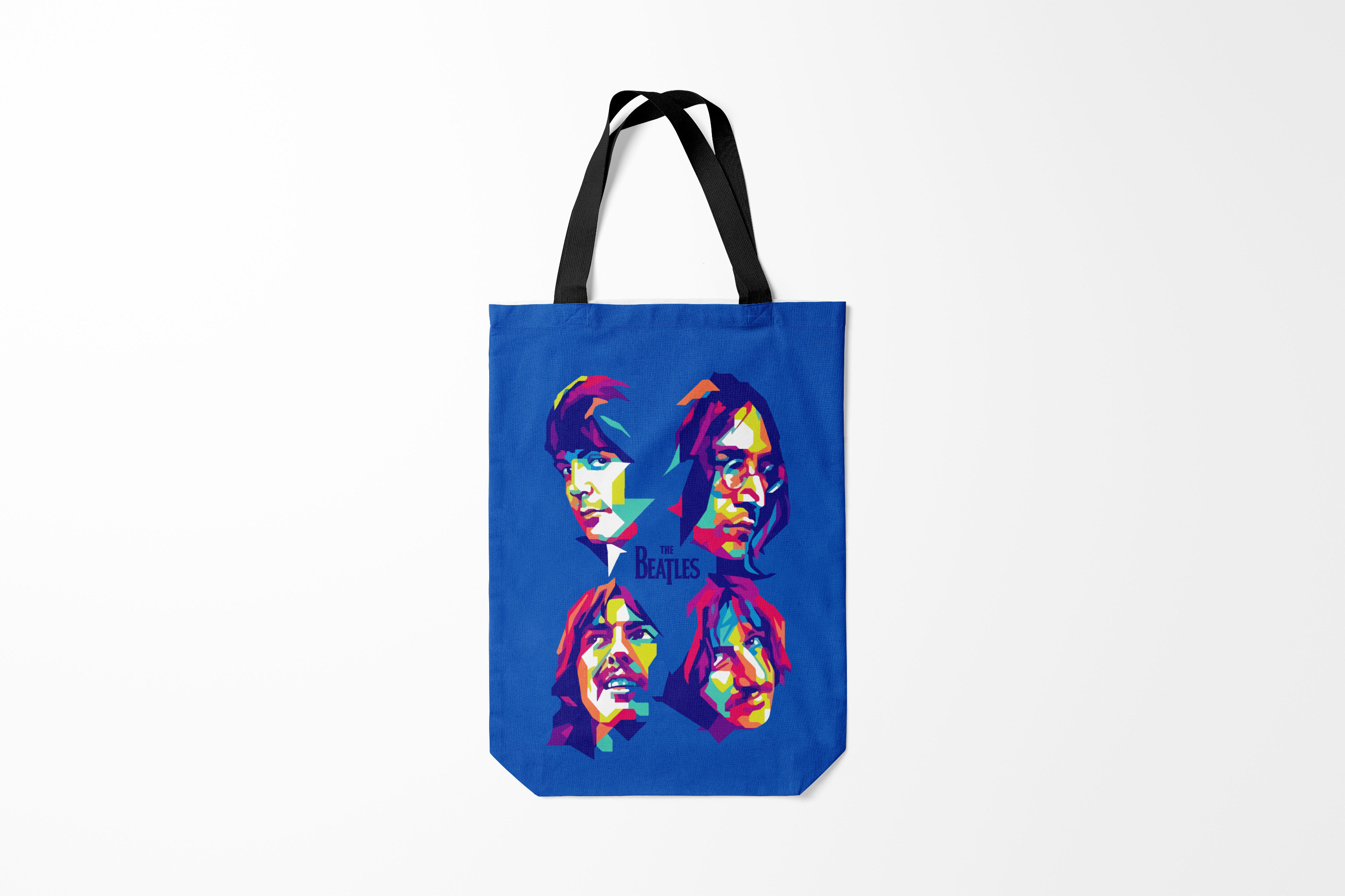 

Сумка шoппер унисекс Burnettie The Beatles, синий, The Beatles