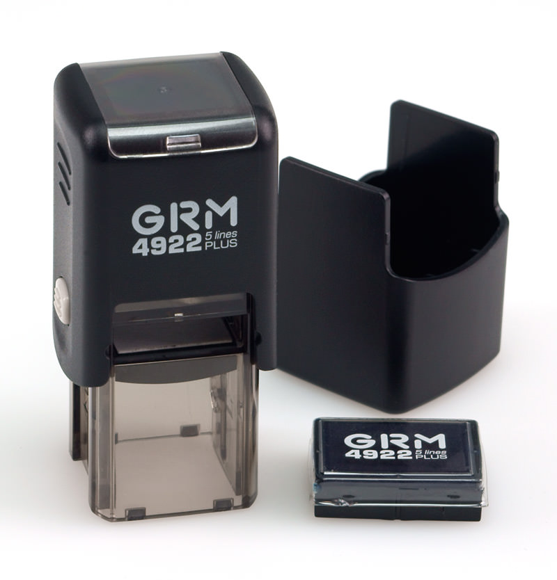 

GRM 4922 Plus. Оснастка для печатей и штампов 20x20мм, Черный