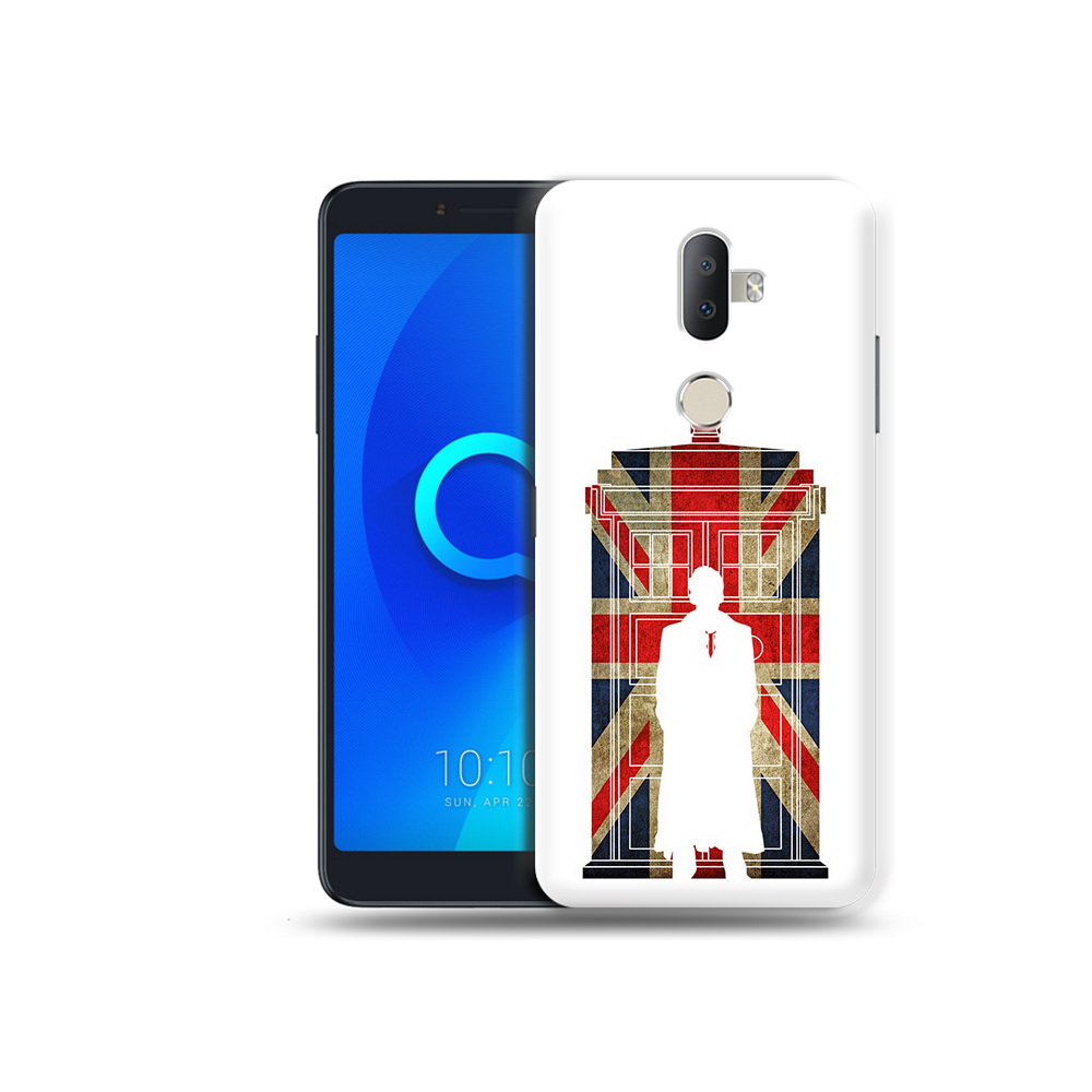 

Чехол MyPads Tocco для Alcatel 3V шерлок холмс, Прозрачный, Tocco