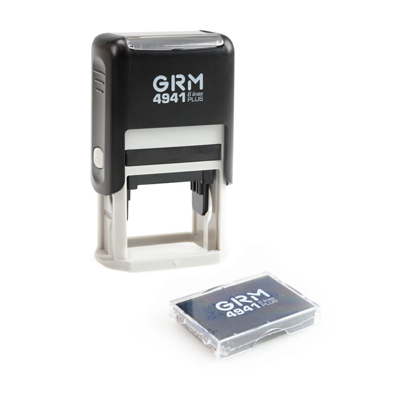 

GRM 4941 Plus. Оснастка для штампа 41х24мм, Черный