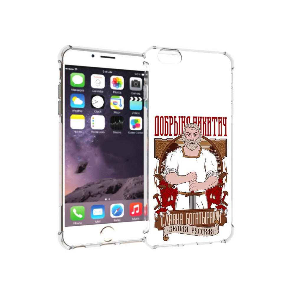 

Чехол MyPads Tocco для Apple iPhone 6 Plus Добрыня, Прозрачный, Tocco
