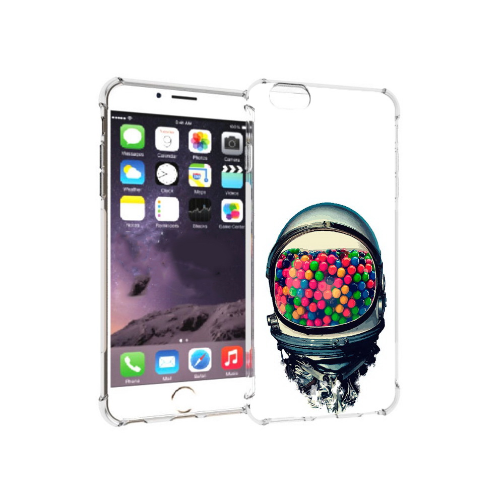 Чехол MyPads Tocco для Apple iPhone 6 Plus шлем космонавта