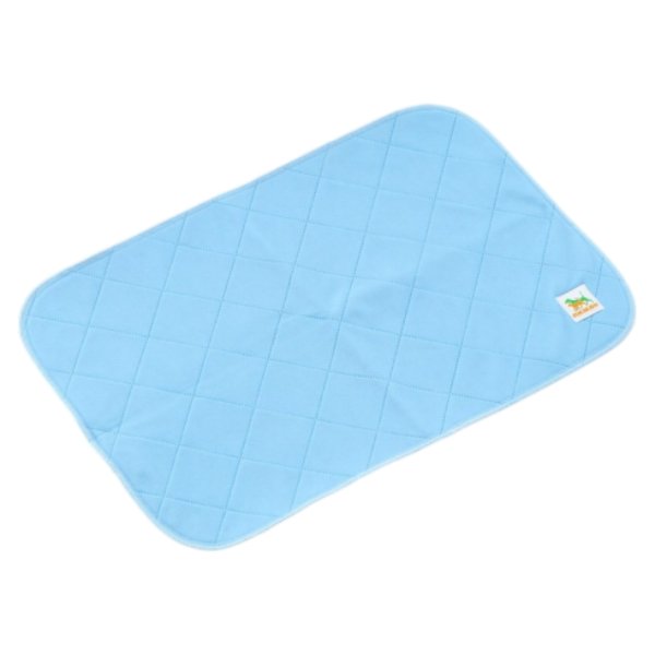 Пеленка для животных Пижон многоразовая впитывающая 70 x 100 см голубая