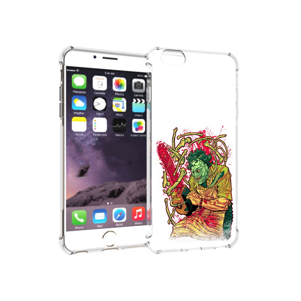 

Чехол MyPads Tocco для Apple iPhone 6 Plus яркий мясник, Прозрачный, Tocco