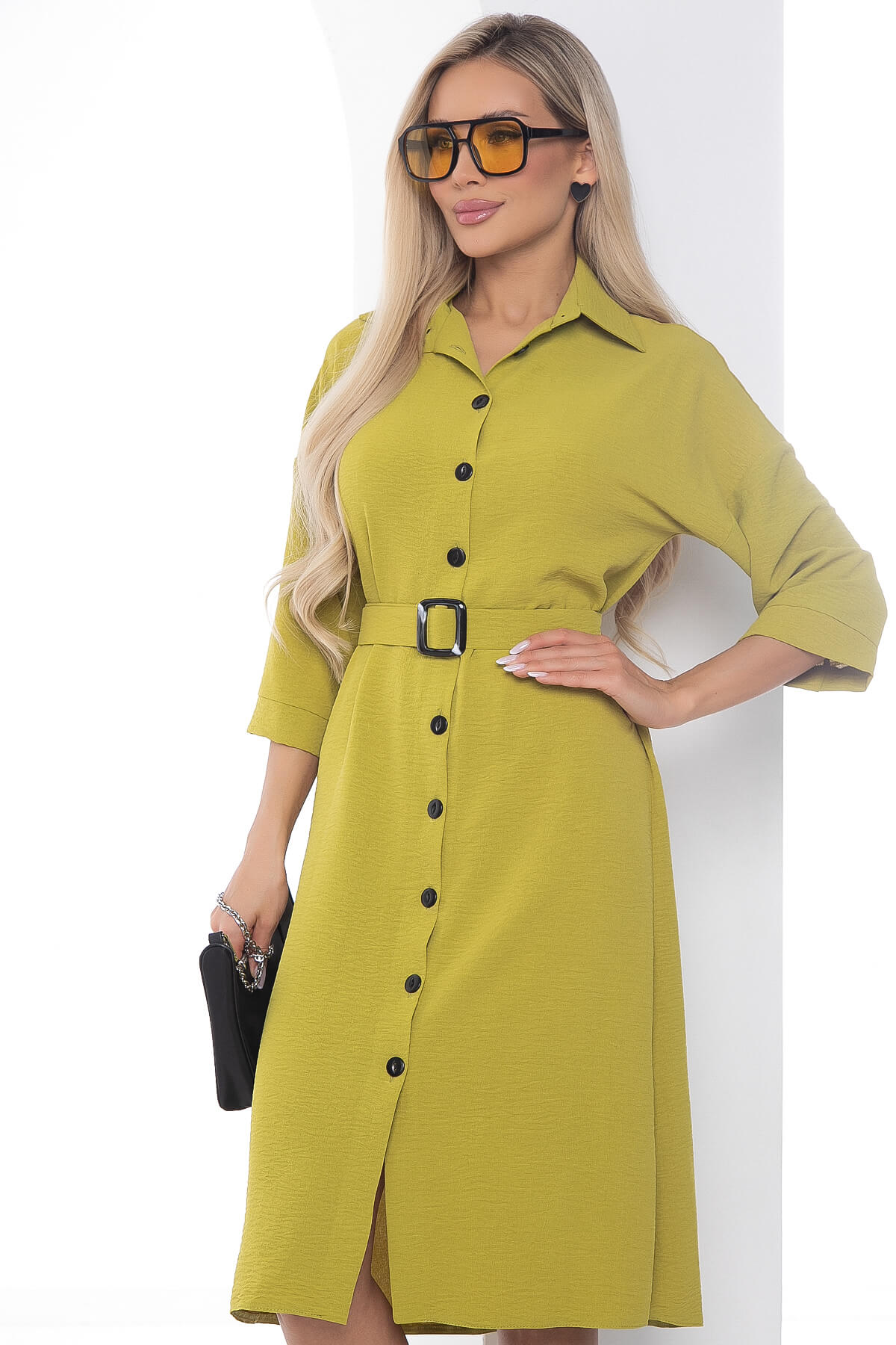 

Платье женское LT Collection Кэсси зеленое 46 RU, Зеленый, Кэсси