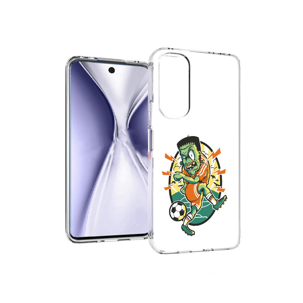 

Чехол MyPads Tocco для Huawei Honor X20 зомби футболист, Прозрачный, Tocco