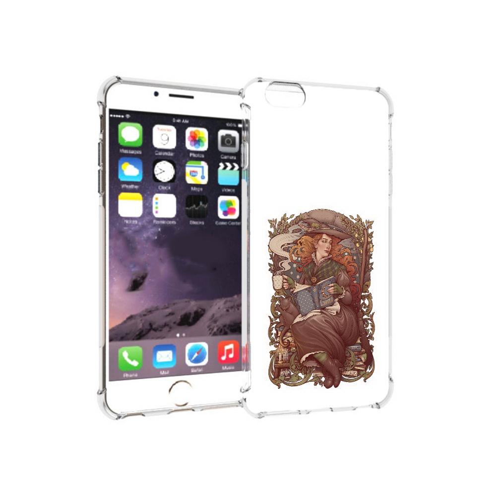 

Чехол MyPads Tocco для Apple iPhone 6 Plus Женские_126, Прозрачный, Tocco